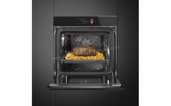 SMEG SFP6606WTPNX - Vue de l'int&eacute;rieur