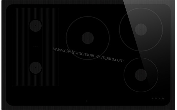 SMEG SI1M24854D - Vue du dessus