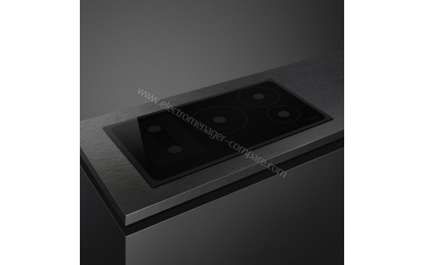 SMEG SI1M24954D - Appareil encastr&eacute; vue de 3/4 gauche
