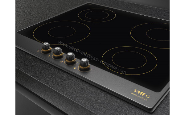 SMEG SI764AOM - Vue 3/4 droite