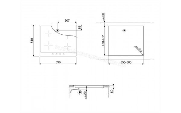 SMEG SI964PM - Sch&eacute;ma technique