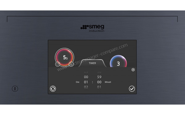 SMEG SIA1963DG - Panneau de commandes