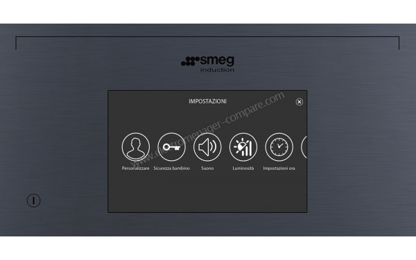 SMEG SIA1963DG - Vue des programmes