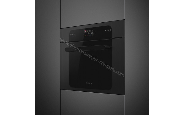 SMEG SO4202M1B - Appareil encastr&eacute; vue de 3/4 droite