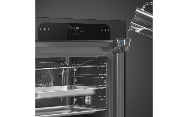 SMEG SO6202S3PB - Remplissage du r&eacute;servoir &agrave; eau