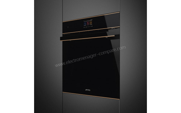 SMEG SOP6604S2PNR - Vue 3/4 droite