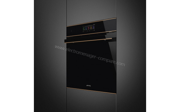 SMEG SOP6606S2PNR - Vue 3/4 droite