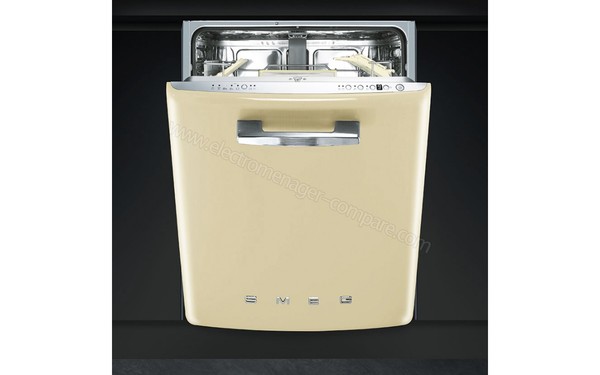 SMEG ST2FABCR - Vue de face (position encastr&eacute;e)