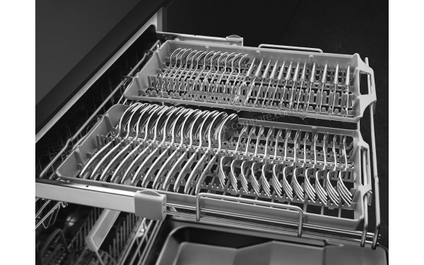 SMEG ST2FABWH2 - Vue du tiroir sup&eacute;rieur