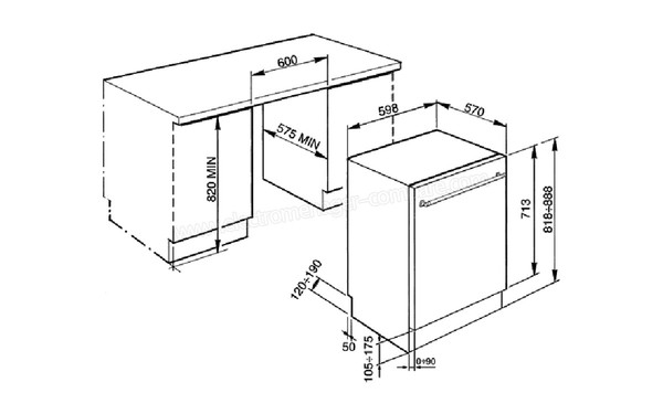 SMEG STA13XL2 - Schema technique