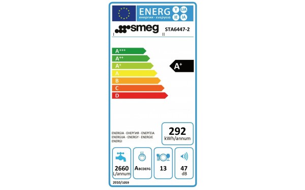 SMEG STA6447-2 - &Eacute;tiquette &eacute;nergie
