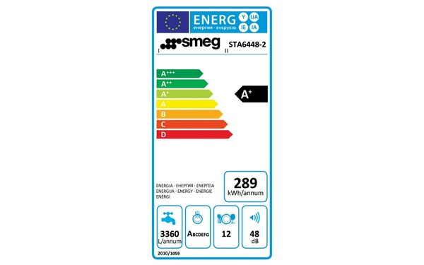 SMEG STA6448-2 - &Eacute;tiquette &eacute;nergie