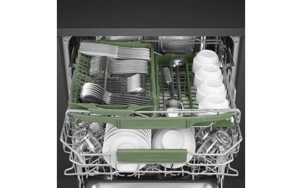 SMEG STL5322A4LFR - Vue du tiroir sup&eacute;rieur