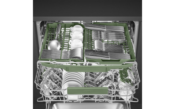 SMEG STL5322A4LFR - Vue du tiroir sup&eacute;rieur