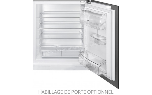 SMEG U8L080DE - Vue de l'int&eacute;rieur