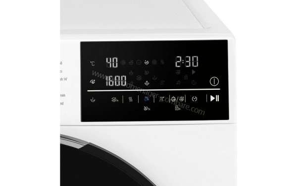 SMEG WDN854SLDIN - Vue des options
