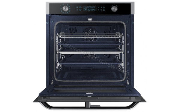 SAMSUNG NV75N7677RS - Vue de l'int&eacute;rieur avec s&eacute;parateur