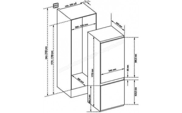 SOGELUX INT3203 - Sch&eacute;ma technique
