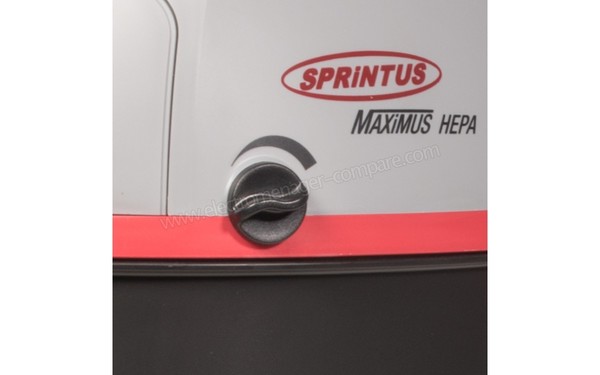 SPRINTUS MAXIMUS HEPA - Vue du r&eacute;glage d'alimentation