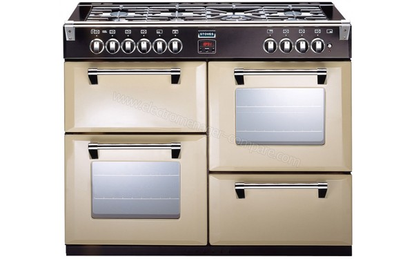 STOVES RICHMOND 1100 DF Champagne - Vue de face