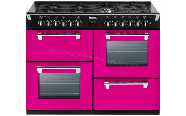 STOVES RICHMOND 1100 DF Rose Persan - Vue de face
