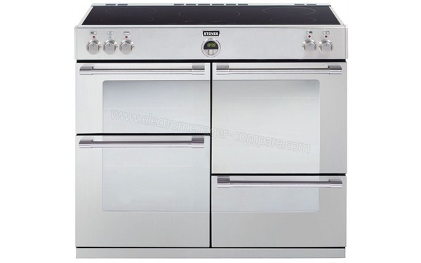 STOVES STERLING 1100 EI-EU Inox - Vue de face