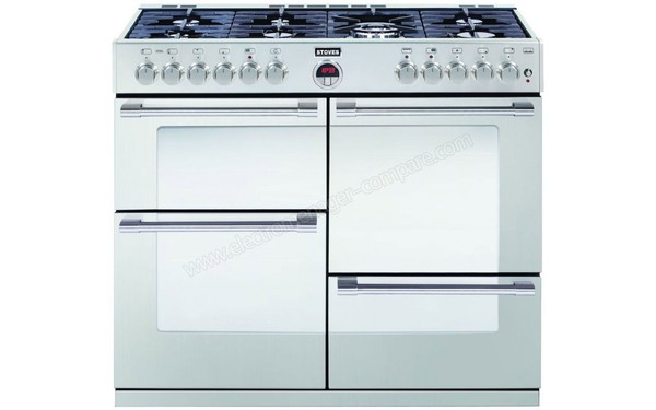STOVES STERLING R1100 DFT-EU Inox - Vue de face