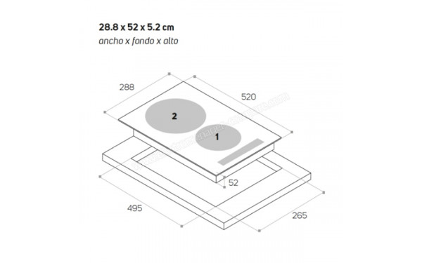 TAURUS V302T - Sch&eacute;ma technique