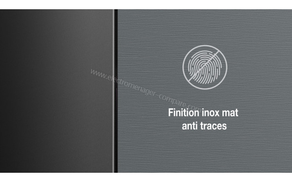 TCL RB315GM1210 - Finition inox mat anti traces