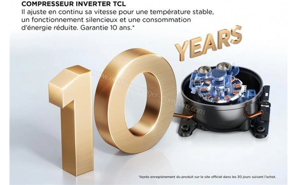 TCL RP282BXD0 - Compresseur Inverter