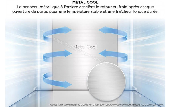 TCL RP340BSD1 - Panneau m&eacute;tallique Metal Cool