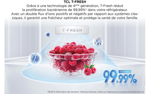 TCL RP340BWD1 - Technologie T-Fresh