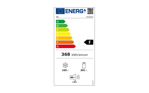 TCL RP470CSF0 - &Eacute;tiquette &eacute;nergie v2