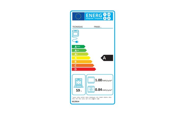 TECNOGAS FR660N - &Eacute;tiquette &eacute;nergie