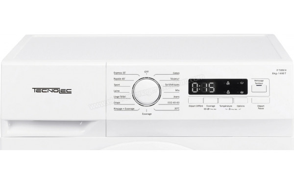 TECNOLEC FT8WH - Panneau de commandes