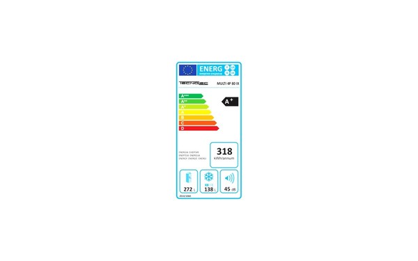 TECNOLEC MULTI 4P 80 IX - &Eacute;tiquette &eacute;nergie