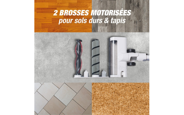 TECHWOOD TAB-7350 - 2 brosses motoris&eacute;es