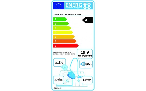 TECHWOOD TAS-657 - &Eacute;tiquette &eacute;nergie
