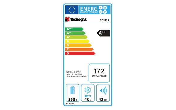 TECNOGAS TDP21 R - &Eacute;tiquette &eacute;nergie