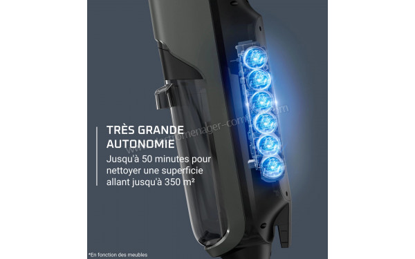TEFAL GF5035 - Autonomie jusqu'&agrave; 50 minutes