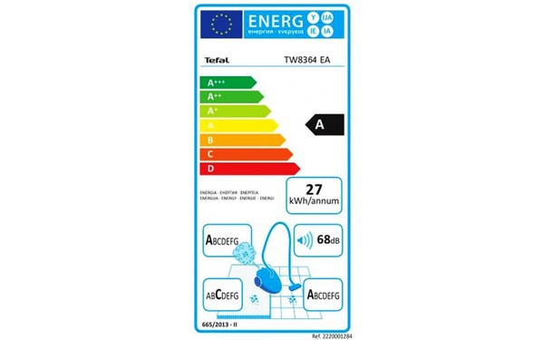 TEFAL TW8364EA - &Eacute;tiquette &eacute;nergie