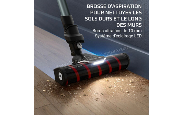 TEFAL TY2098WO - Brosse d'aspiration pour nettoyer les sols durs et le long des murs