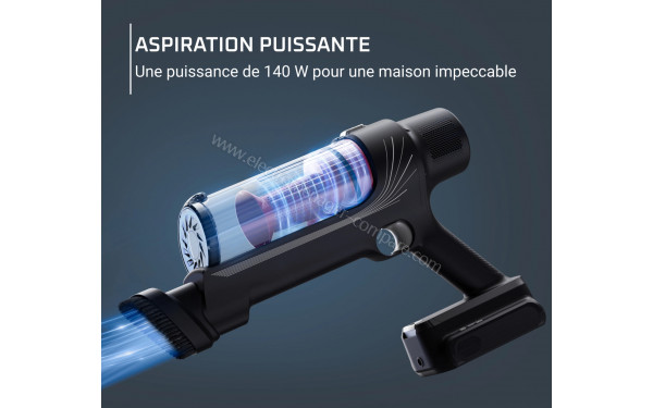 TEFAL TY6A83WO - Aspiration puissante