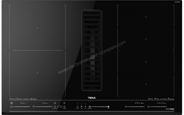 TEKA AFF 87601 MST BK - Vue du dessus