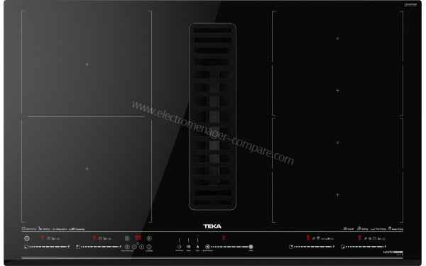 TEKA AFF 87601 MST BK - Vue du dessus