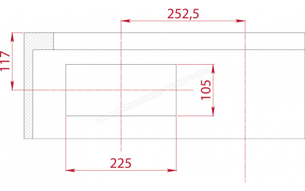 TEKA AFF 87601 MST BK - Dimensions