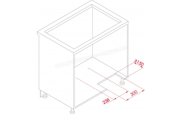 TEKA AFF 87601 MST BK - Dimensions