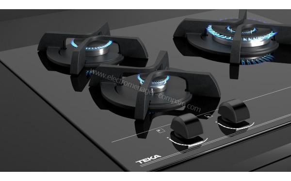 TEKA GBC 63010 KBB - Zoom sur les foyers