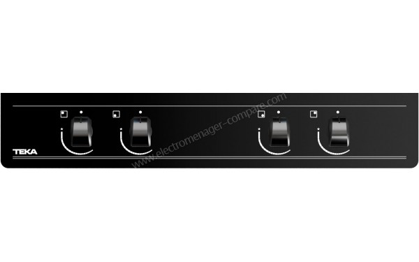 TEKA GBC 64000 KBB - Panneau de commandes