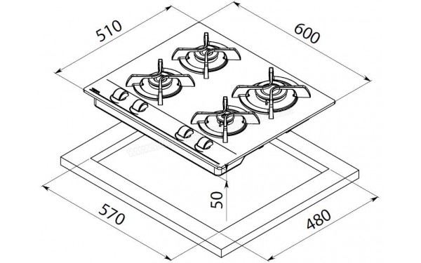 TEKA GBC 64000 KBB - Sch&eacute;ma technique